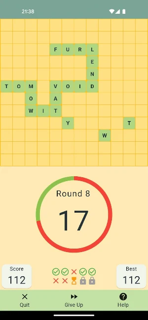 Take Two - word game Screenshot 1