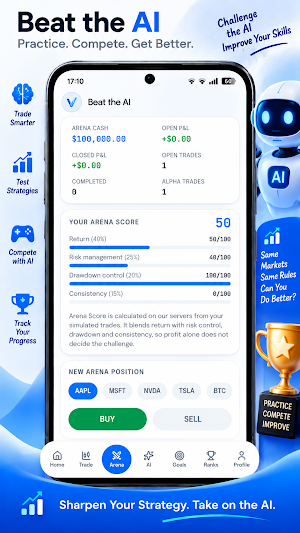 TradeVirt: Paper Trading Screenshot 3