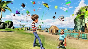Kite Flying 3D Sim: Kite Games Screenshot 1