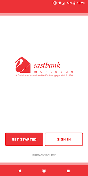 Eastbank Mortgage App Screenshot 0