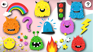 Hue Kids Games - Learn colors with Hue lights Screenshot 1