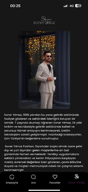 Soner Yılmaz Fashion Screenshot 2
