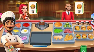 Food Rush: Cooking Game Screenshot 2