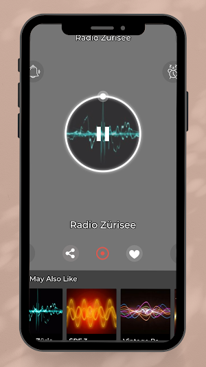 Radio Zürisee App Schweiz Screenshot 3