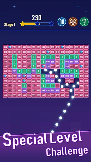 Balls Bricks Breaker - Galaxy Shooter Screenshot 2