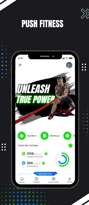 Push Fitness Screenshot 0