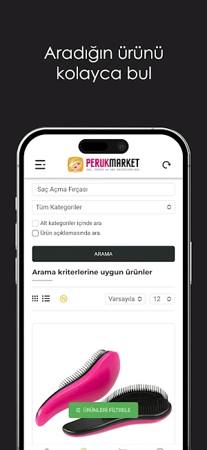 Peruk Market Screenshot 2