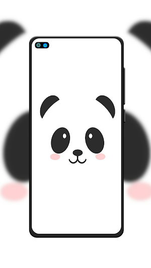 Cute Panda Wallpaper Screenshot 0
