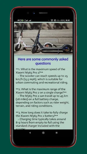 xiaomi m365 pro 2 guide Screenshot 2