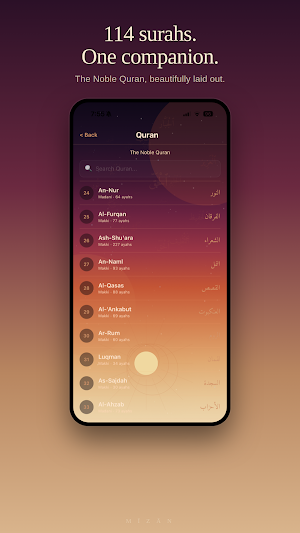 MĪZĀN: Islamic AI Companion Screenshot 2