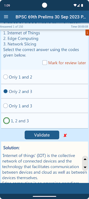 PSC Practice Papers Screenshot 2