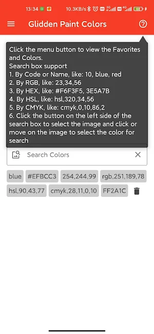 Glidden Paint Colors Screenshot 0