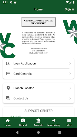 Walker County Federal CU Screenshot 0