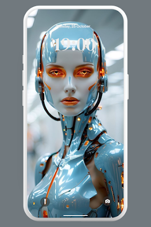 Cyborg Wallpaper 4K Screenshot 0