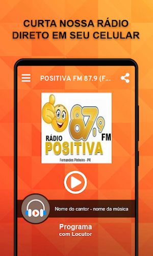 POSITIVA FM 87.9 (FERNANDES PINHEIRO PR) Screenshot 1