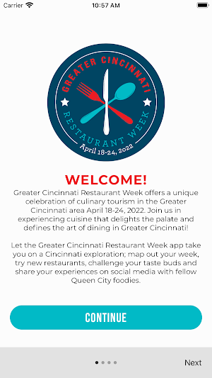 Cincinnati Restaurant Week Screenshot 0