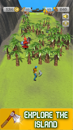 Lumberjack Leo: Island Escape Screenshot 0