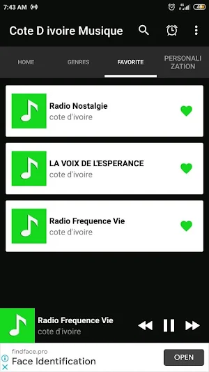 cote d'ivoire musique App Screenshot 3