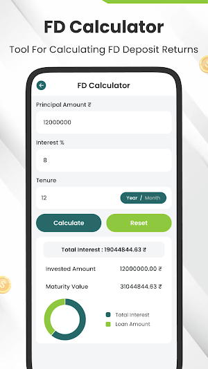 PROEMI - EMI Loan Calculator Screenshot 3