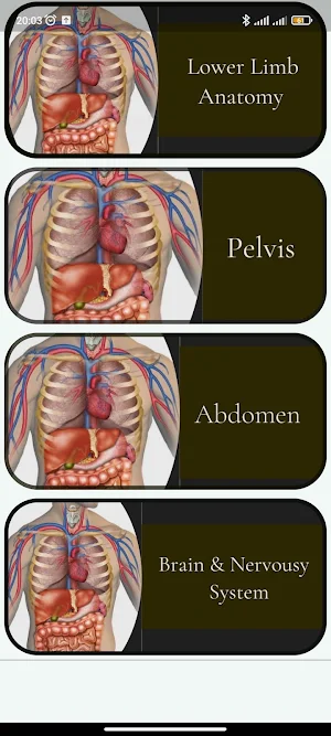 Human Anatomy Screenshot 1