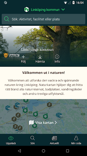Linköpings Naturkarta Screenshot 0