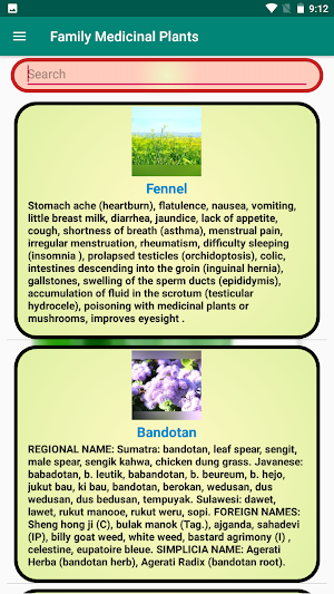 Family Medicinal Plants Screenshot 2
