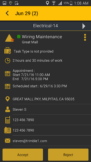FieldMaster Technician Screenshot 3