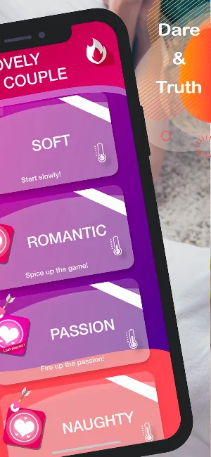 Lovely Couple Truth Dare Game Screenshot 1