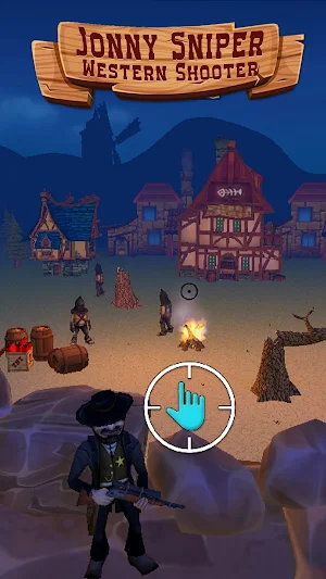 Jonny Sniper : Western Shooter Screenshot 1