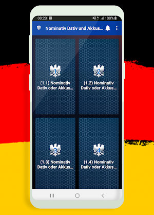 Test Nominativ Dativ und Akkus Screenshot 2
