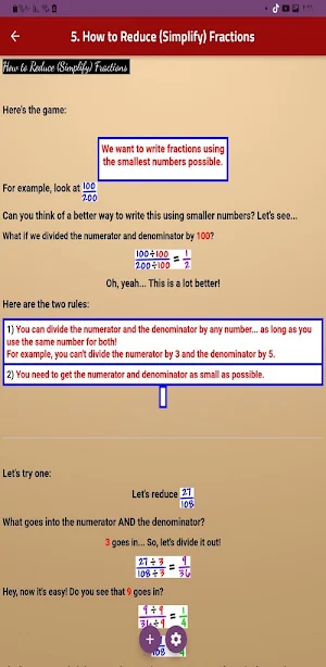 Pre-Algebra Screenshot 0