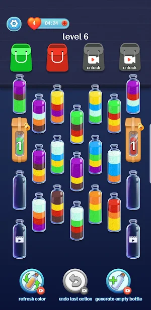 Color Water Sort Game Screenshot 2