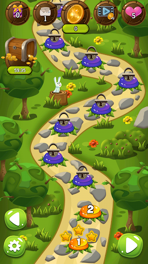 Forest Match 3 Puzzle Mania Screenshot 2