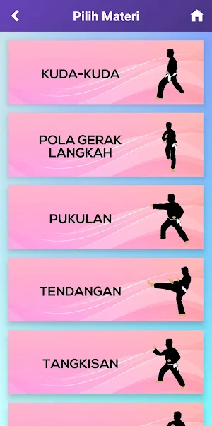 Ruang Belajar Pencak Silat SMP Screenshot 3