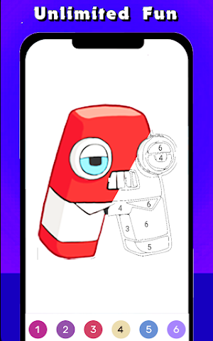 Alphabet Color By Number Screenshot 1