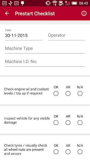 Thorntons Driver App Screenshot 1