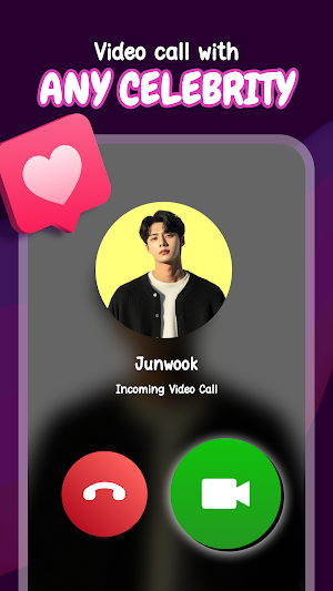 Idol Prank Video Call Screenshot 0
