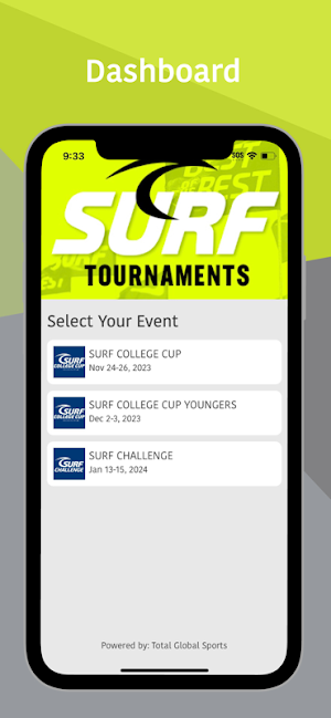 Surf Tournaments Screenshot 0