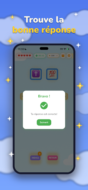 EmojiMot : Rébus & Devinettes Screenshot 3