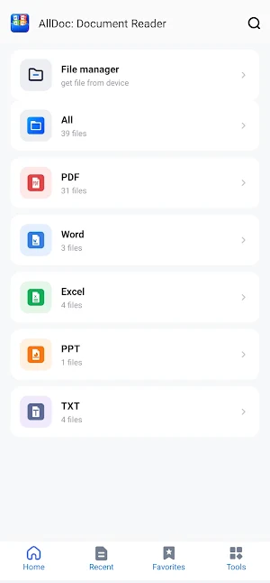 AllDoc: Document Reader Screenshot 3