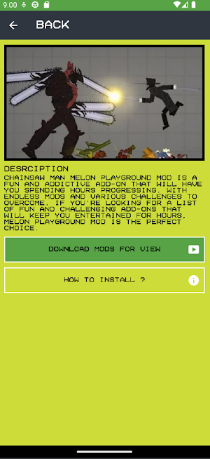 Melmod Chainsaw Man For Melon Screenshot 0