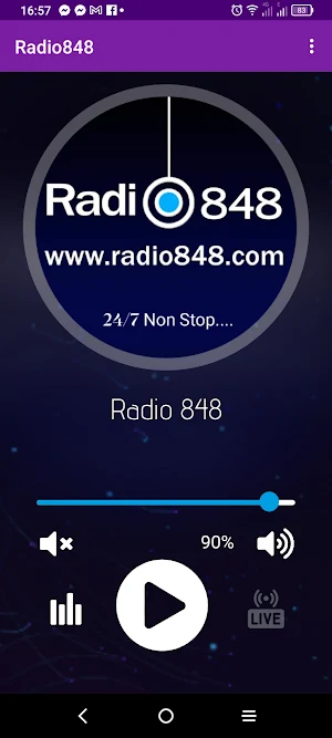 Radio848 Screenshot 0