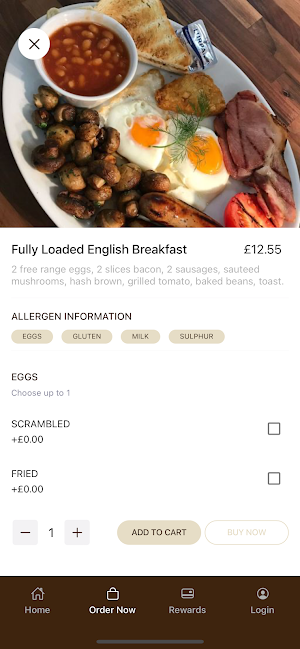 Walnuts Cafe Screenshot 2