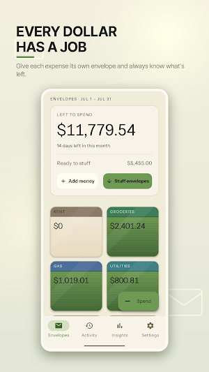 Cash Envelope System Screenshot 0