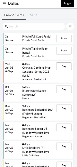 Flex Sports and Fitness Screenshot 1