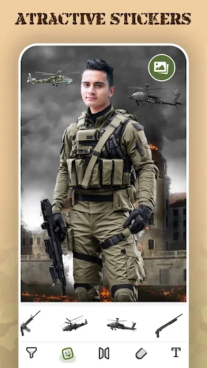 Army Photo Suit Screenshot 2