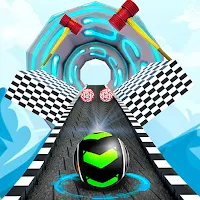 Rolling Ball Sky Race Games 3D