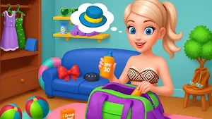 Girls Swimming Pool Party Bash Screenshot 0