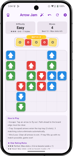 Arrow Jam: Color Escape Screenshot 1