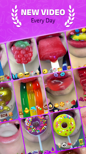 ASMR Eating Bites Sound Relax Screenshot 1